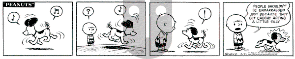 Peanuts on Friday May 23, 1952 Comic Strip