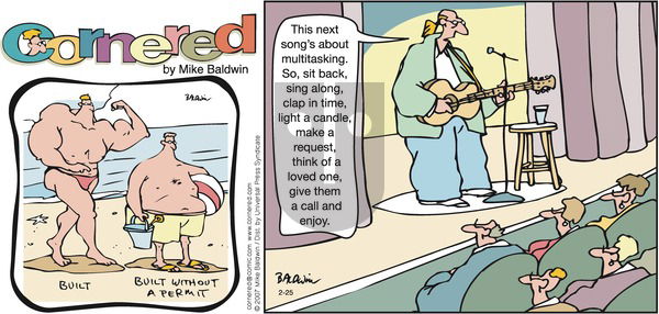 Cornered on Sunday February 25, 2007 Comic Strip
