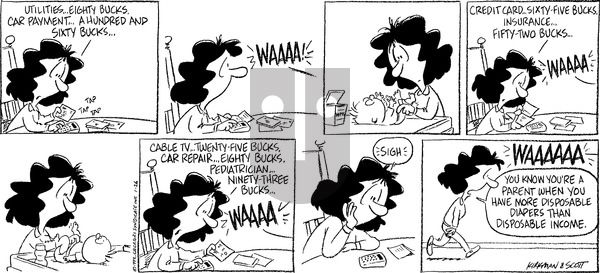 Baby Blues on Sunday January 26, 1992 Comic Strip