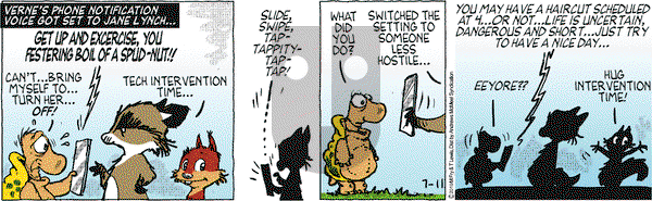 Over the Hedge on Thursday July 11, 2019 Comic Strip
