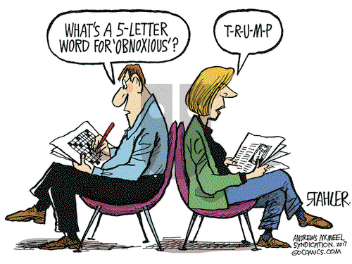 Jeff Stahler on Wednesday November 1, 2017 Comic Strip