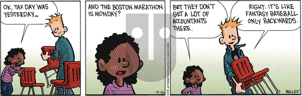 Frazz on Thursday April 16, 2015 Comic Strip