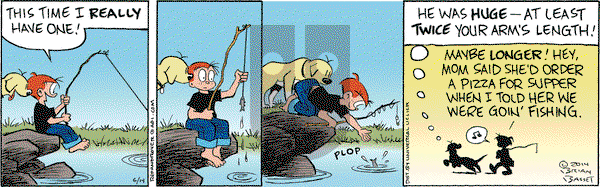 Red and Rover on Saturday June 14, 2014 Comic Strip