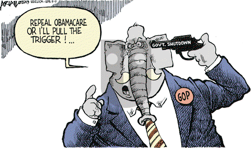 Robert Ariail - Wednesday September 18, 2013 Comic Strip