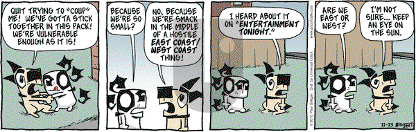 Pooch Cafe on Tuesday November 23, 2010 Comic Strip