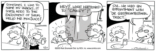 Soup to Nutz - Old on Thursday September 29, 2005 Comic Strip