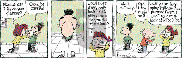 Cul de Sac on Friday March 4, 2011 Comic Strip