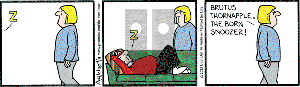 The Born Loser on Wednesday April 9, 2025 Comic Strip