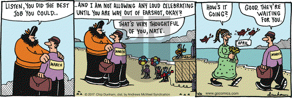 Overboard on Friday March 31, 2017 Comic Strip
