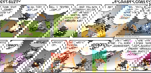 Get Fuzzy on Sunday August 22, 2010 Comic Strip