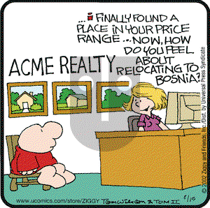 Ziggy on Thursday August 15, 2002 Comic Strip