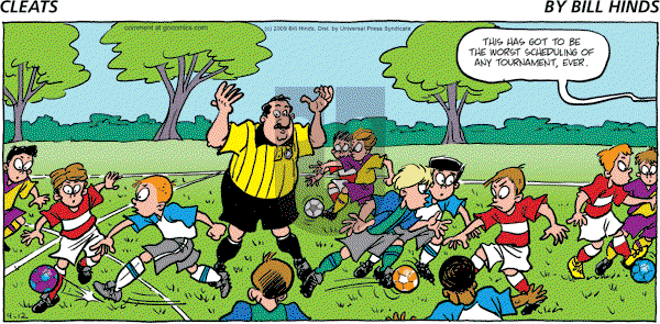 Cleats - Sunday April 12, 2009 Comic Strip