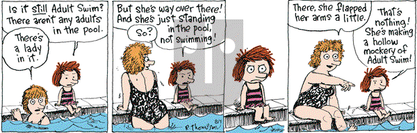 Cul de Sac on Saturday August 1, 2009 Comic Strip