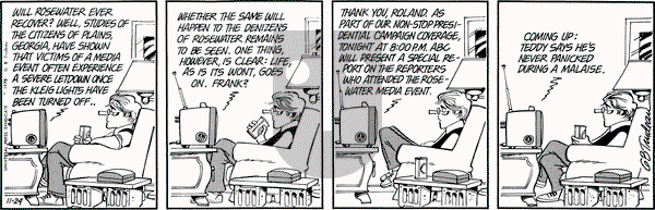 Doonesbury on Saturday November 24, 1979 Comic Strip