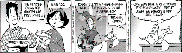 Rose is Rose on Monday January 10, 2005 Comic Strip