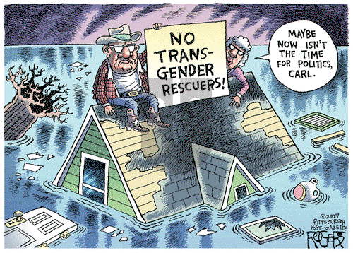 Rob Rogers on Thursday August 31, 2017 Comic Strip