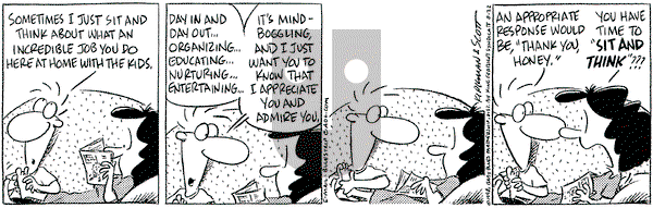 Baby Blues on Saturday August 22, 1998 Comic Strip