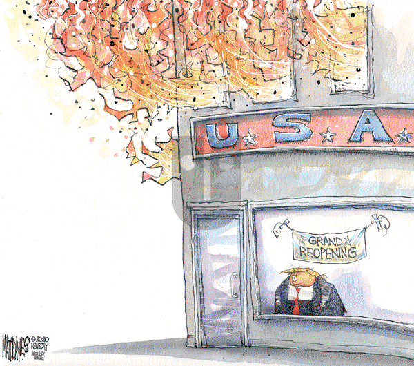 Matt Davies on Monday May 11, 2020 Comic Strip