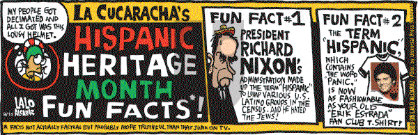 La Cucaracha on Wednesday September 14, 2005 Comic Strip