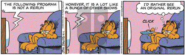 Garfield - Thursday April 1, 2004 Comic Strip