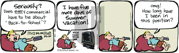 JumpStart on Friday August 31, 2018 Comic Strip