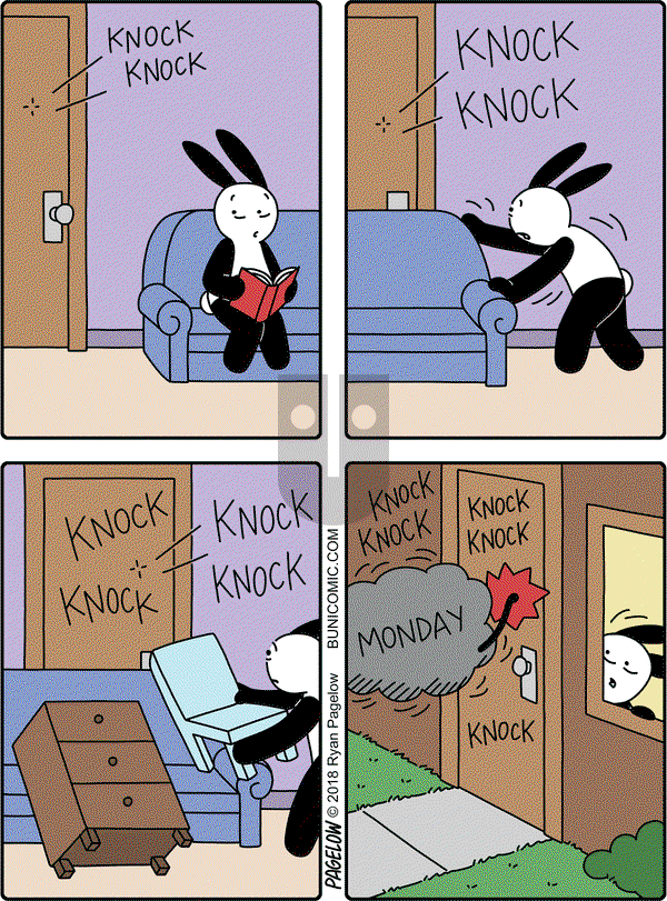 Buni on Monday November 26, 2018 Comic Strip