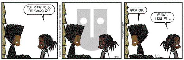 The Boondocks - Saturday September 13, 2003 Comic Strip