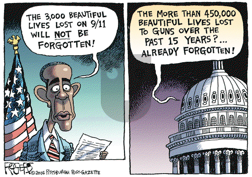 Rob Rogers on Tuesday September 13, 2016 Comic Strip