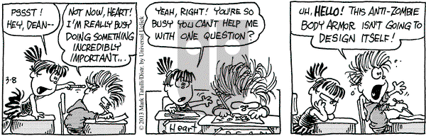 Heart of the City on Friday March 8, 2013 Comic Strip
