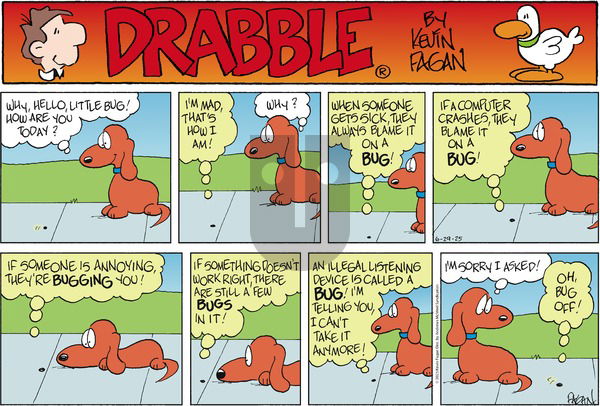 Drabble on Sunday June 29, 2025 Comic Strip