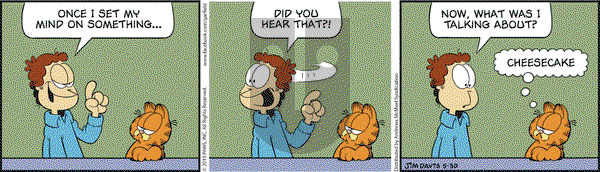 Garfield on Thursday May 30, 2019 Comic Strip