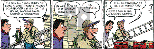 Cleats on Thursday December 15, 2005 Comic Strip