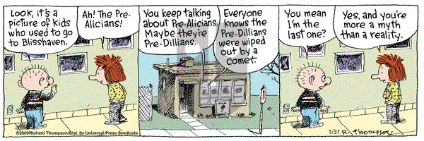 Cul de Sac on Saturday January 31, 2009 Comic Strip