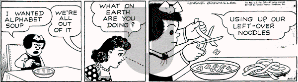 Nancy on Tuesday August 5, 1969 Comic Strip