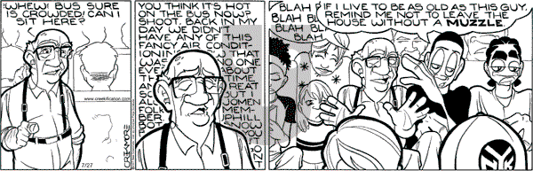 Maintaining on Friday July 27, 2007 Comic Strip