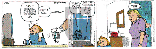 Over the Hedge on Wednesday June 28, 2006 Comic Strip