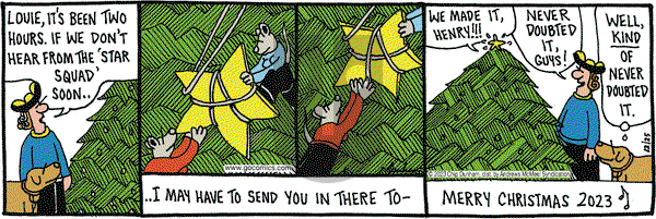 Overboard - Monday December 25, 2023 Comic Strip