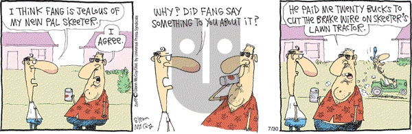 The Duplex on Thursday July 30, 2009 Comic Strip