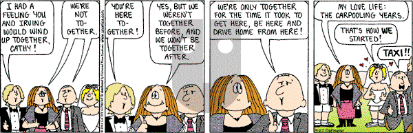 Cathy Classics - Thursday September 27, 2001 Comic Strip