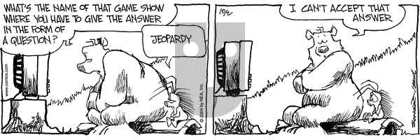 The Grizzwells - Saturday October 2, 2004 Comic Strip