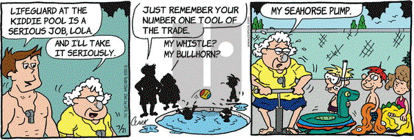 Lola on Tuesday July 21, 2009 Comic Strip