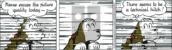 Fred Basset on Friday November 24, 2017 Comic Strip