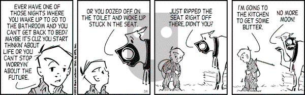 Cow and Boy Classics on Tuesday March 25, 2025 Comic Strip