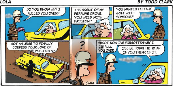 Lola on Sunday May 3, 2009 Comic Strip