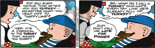 Nancy on Tuesday November 29, 2011 Comic Strip