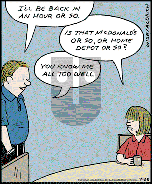 Real Life Adventures on Saturday July 28, 2018 Comic Strip