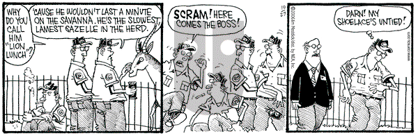 Monty on Friday October 27, 2006 Comic Strip