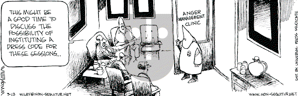 Non Sequitur on Monday March 13, 2000 Comic Strip