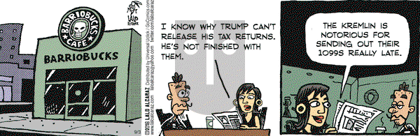 La Cucaracha on Saturday September 3, 2016 Comic Strip