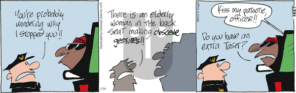 The Knight Life on Friday January 30, 2015 Comic Strip